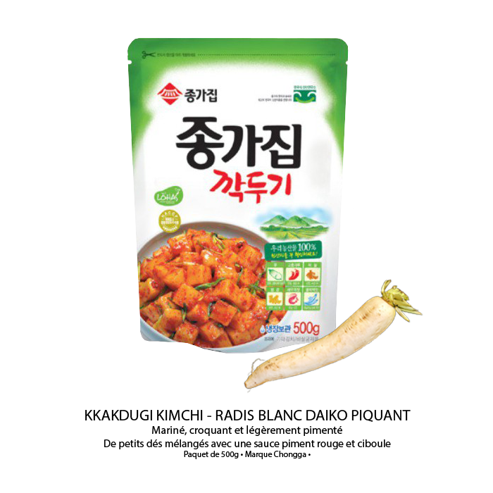 kkakdug kimchi