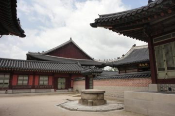 palais royal traditionnel coréen Gyeongbokgung Séoul lieux à visiter en Corée du sud