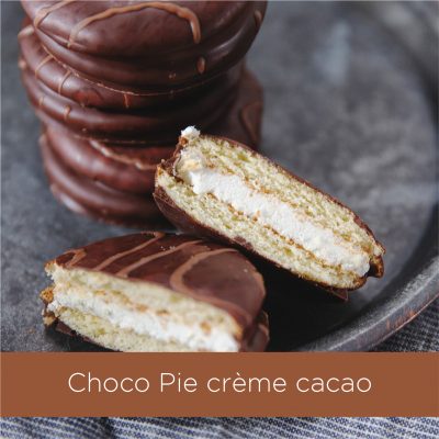chocopie gateau au chocolat boutiques coréennes crème cacao
